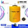 tangki air 1100 liter profil tank bpe 1100 kuning