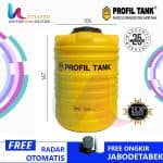 tangki air 1200 liter profil tank bpe 1200 kuning