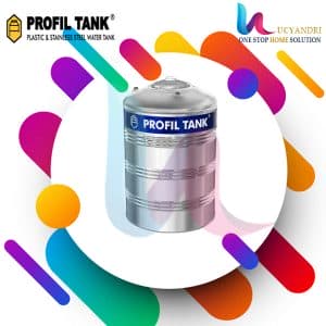 tangki air stainless steel ps 700 profil tank tanpa kaki lucyandri