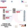 tangki air tirta 1000 liter tanpa kaki stainless steel free radar