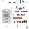 tangki air tirta 500 liter tanpa kaki stainless steel free ongkir