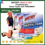 Biotaff Bakteri Konsentrat pengurai penghilang bau dan anti mampat septic tank
