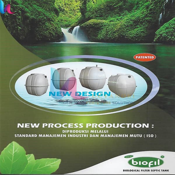 Septic Tank Bio - Tangki Septic Biofil BF 03 Uk 1000 L 