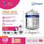 Tangki Air, Toren Air, Tandon Air Penguin Stainless Steel TBSK 1500 L