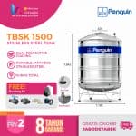 tangki air penguin tbsk 1500 stainless steel ukuran 1500 liter