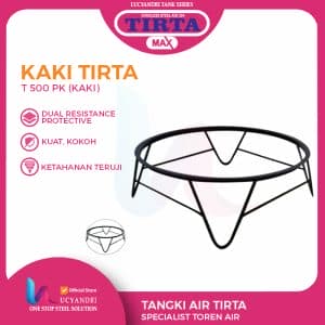 kaki tangki air tirta ukuran kecil