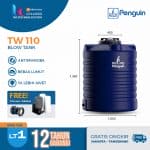 tangki air penguin tw 110 ukuran 1000 liter biru tua