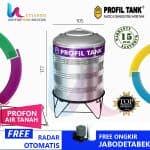 tangki air stainless steel ps 1500 profon profil tank pakai kaki