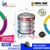 tangki air stainless steel ps 550 profon profil tank pakai kaki