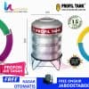 tangki air stainless steel ps 6000 profon profil tank pakai kaki