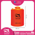 Tangki Air UB Glass TP 2000 Toren Tandon Air Plastik