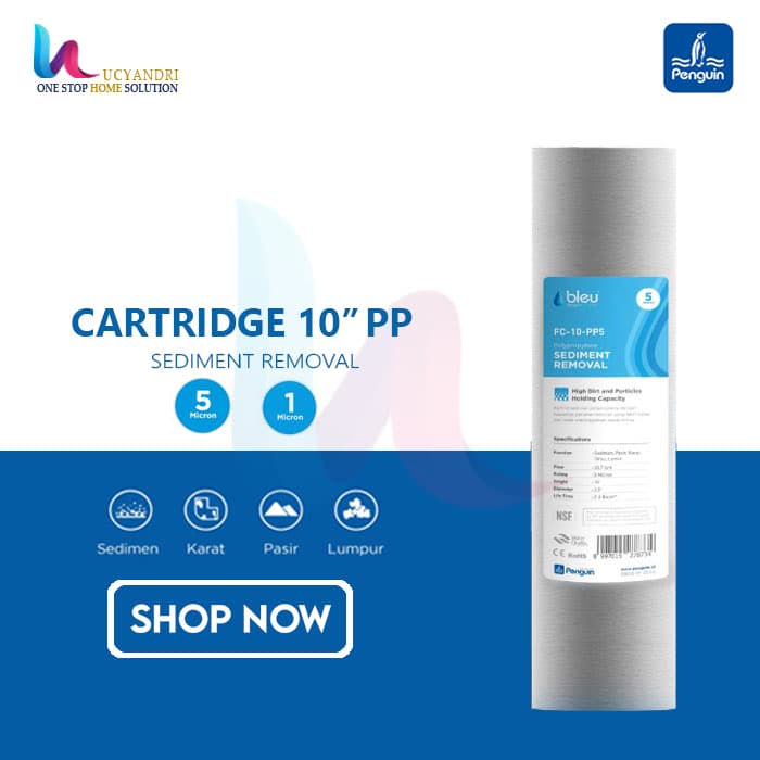 catridge filter air penguin 10 inch pp catridge filter air penguin 10 inch pp
