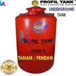 tangki air tanam tda 2300 liter profil tank