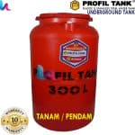tangki air tanam tda 300 liter profil tank
