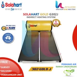 solar water heater 300 liter solahart g 302 j