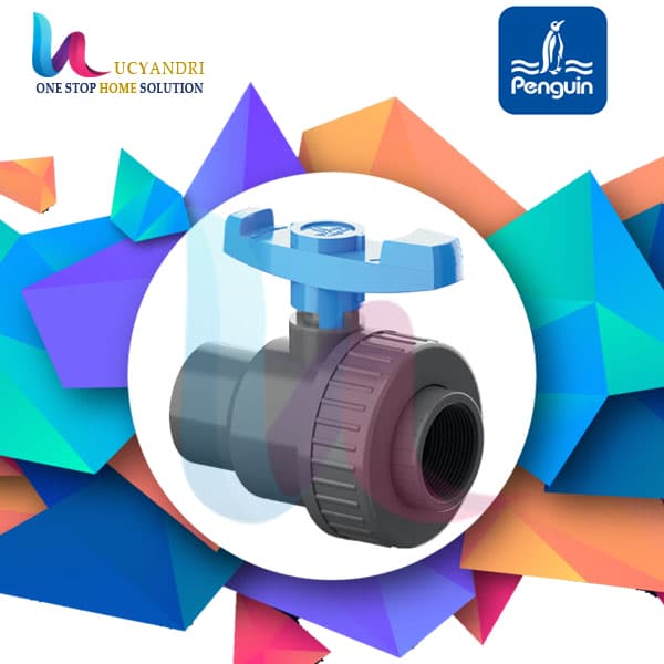 single union ball valve 3 inch penguin valve FxF 3" single union ball valve penguin