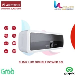 water heater ariston slim2 lux double power 30 liter