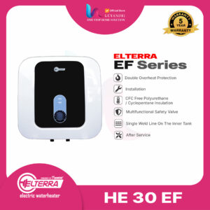 electric water heater elterra he 30 ef