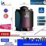 tangki air kimia penguin tq 300 hitam