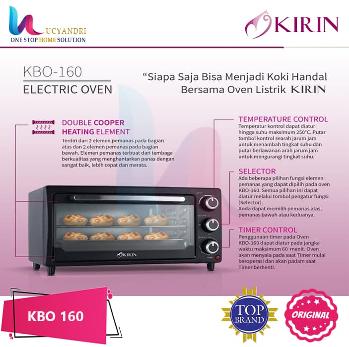 Kirin KBO-160 Beauty Oven Microwave - Lucyandri