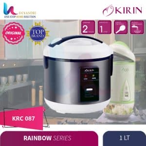 rice coocker kirin krc 87 bl kapasitas 1 liter