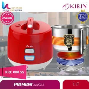 rice coocker kirin krc 88 ss kapasitas 1 liter