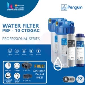 paket filter air penguin pbf 10 cto gac profesional series
