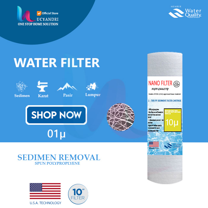 filter air pp 10 inch nanotech 1 micron filter air pp 10 inch nanotech 10 micron