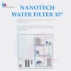 pemasangan filter air pp 10 inch nanotech water filter