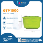 GREASE TRAP 1000 LITER - Perangkap Lemak Minyak / Penyaring Lemak
