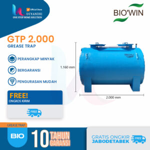 grease trap 2000 liter biowin