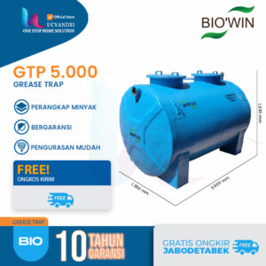 penyaring lemak minyak 5000 liter biowin