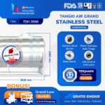 tangki air grand stainless steel tsh 3500