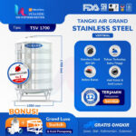 tangki air grand stainless steel tsv 1700 liter