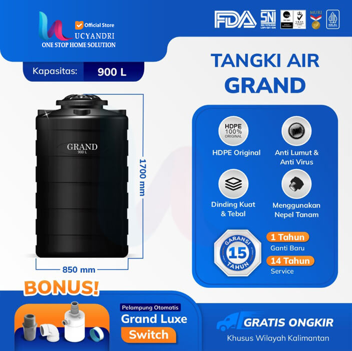 tangki air grand glx 900 liter tangki air grand glx 900 liter