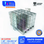 Tangki Air Panel Stainless 8.000 L Grand untuk Industri